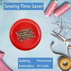 Magnetic Pin Cushion Bobby Pins Holder With 100 Pins For Sewing Quilting