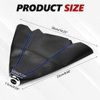 Wuyaoyao Car Shift Boot Cover  Leather Gear Shift Knob Dust Cover  Manual Automa