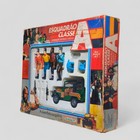 Glasslite Brazil A-team Esquadr  o Classe A Vintage Set          Rare Boxed