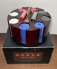 Restoration Hardware Classic Clay Poker Chip Set Wood Caddy Poker New sealed