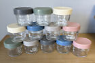 Weesprout Glass Baby Food Storage Jars  Set Of 12  4 Oz Jars W  Lids