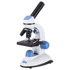 Amscope 40x-1000x 2-led Portable Compound Microscope Kids Kit  Book 2mp Camera