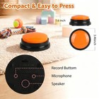 8 Color Voice Recording Button  Dog Buttons For Communication Pet Training Buzze