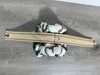 Brio Polar Express Snowy Tunnel   2 Curved Wooden Tracks Set