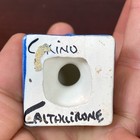 Mini Sicily Sicilian Italian Caltagirone Ceramic Hand Painted Pine Cone Italy