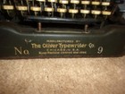 Antique 1875 Patent Oliver   9 Standard Batwing Typewriter