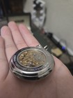Devonshire Skeleton Dial Manual Mechanical Pocket Watch W  Chain Box Papers