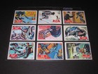 1966 Batman Complete 44 Comic Card Set - Original Topps Red Bat Puzzle Back Nice