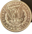 1986 P Morgan Silver Dollar In Uncirculated Condition 