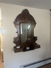 Antique Victorian Wall Mirror Vintage