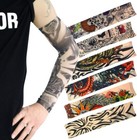 20 Large Temporary Fake Tattoo Full Sleeve Leg Arm Waterproof Stickers Men Women