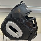 Meister Mma Leather Head Guard W  Removable Face Mask - Boxing Headgear Fits All