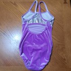 Girl Gk Size Child Small Cs Lavender Velour Gymnastics Leotard
