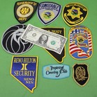 9 Vintage Obsolete Nevada Sheriff Security Casino Patches Take A Look   447