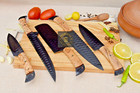 Chef Knife Set D2 Steel Forged Blade Handmade Kitchen Knives-cutlery 2713