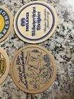 Lot Of 12  Vintage European   German Beer Coasters mats