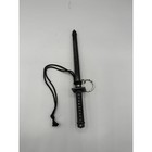 Mini Samurai Sword Keychain     Black Katana Letter Opener