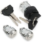 Ignition Switch Lock Cylinder With Door Lock   Keys Compatible With Dodge Ram