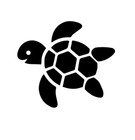 Sea Turtle Vinyl Decal Sticker Car Truck Window Laptop Beach Ocean Sticker S2