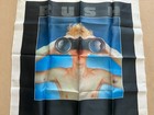 Rush Power Windows Art Tapestry Flag Banner Wall Hanging Vtg 1986 Good Cd Rare