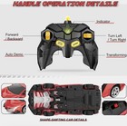 Remote Control Car  Red Transform Robot Rc Cars 2 4ghz 360 Rotation  Kids 4-12