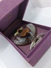 1950 s  1 2  oz Vintage Guerlain Shalimar Extrait Rosebud Glass Stopper Perfume