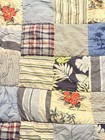 Pottery Barn Kids Quilt Queen Surf Madras Patchwork Tropical Hawaiian 68   x86   