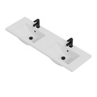 60  Double Sink Vanity Top Undermount Bathroom Sink