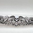 Gothic Skull Lace Adhesive Tape Junk Journaling Collage Scrapbooking