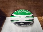 Guinness Novelty Rugby Ball  Black   White Green Stress Hand Size Ball