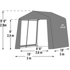 Shelterlogic 10ft  X 10ft  X 9 6ft  3-in-1 Run-in Shelter  Model  70860