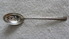 Candlelight Towle Sterling Silver Pierced Bowl Olive Spoon