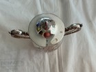  e g  Webster   Son Ny  Quadruple Plate Hard White Metal - Ornate Sugar Bowl lid