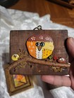 4 Owl Wall Hanging Decor  frame Handmade Wood