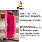 Burn Pepper Spray For Self Defense Police Strength Security 1 2oz Pink