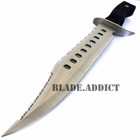 17  Tactical Hunting Rambo Full Tang Fixed Blade Knife Machete Bowie   Sheath