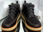 Chaco Dixon Black Leather Waterproof Chukka Ankle Boots Laced Shoes Mens Sz 9 5