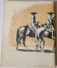 100 Paintings   Drawings By Tom Lea - El Paso Museum Of Art 1963 Exhibition