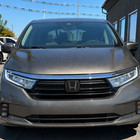 For 2018-2026 Honda Odyssey Front Emblem Smoke Tint Overlay Ppf