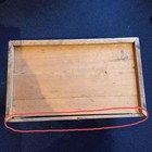 Vintage Wooden Sewing Box Drawers Hidden Compartment Ruler Storage Showa Retro