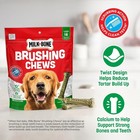 Fresh Breath Brushing Chews  18 Large Daily Dental Dog Treats Scrubbing Actio   