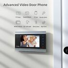 Tmezon 1080p Video Intercom System 2x7 Inches Monitor Wired Video Doorbell Pir