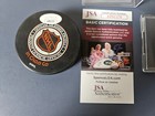Phil Esposito  hof 84  Signed Boston Bruins Hockey Puck With Case - Jsa Coa