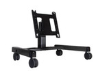 Chief Pfqub   Confidence Monitor Cart  black  With Universal Interface Bracket
