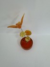 Vintage Lucite Bird Mushroom Kinetic