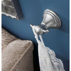 Preston Double Robe Hook In Spot Resist Brushed Nickel