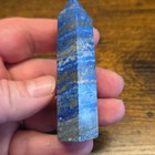 High Quality Lapis Lazuli  Polished Crystal  Point  72g  3 In  L 2