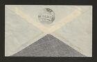 1934 Great Britain Rocket Mail Cover  to Rome - Sussex Downs - Blue Stamp - 2c1a