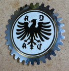 Vintage Authentic 1979 Adac German Auto Club Car Grille Emblem Badge
