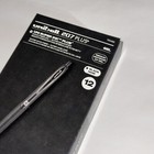 Uniball 207 Plus  Retractable Gel Pens Black Uni Super Ink  0 7mm Medium 12-pack